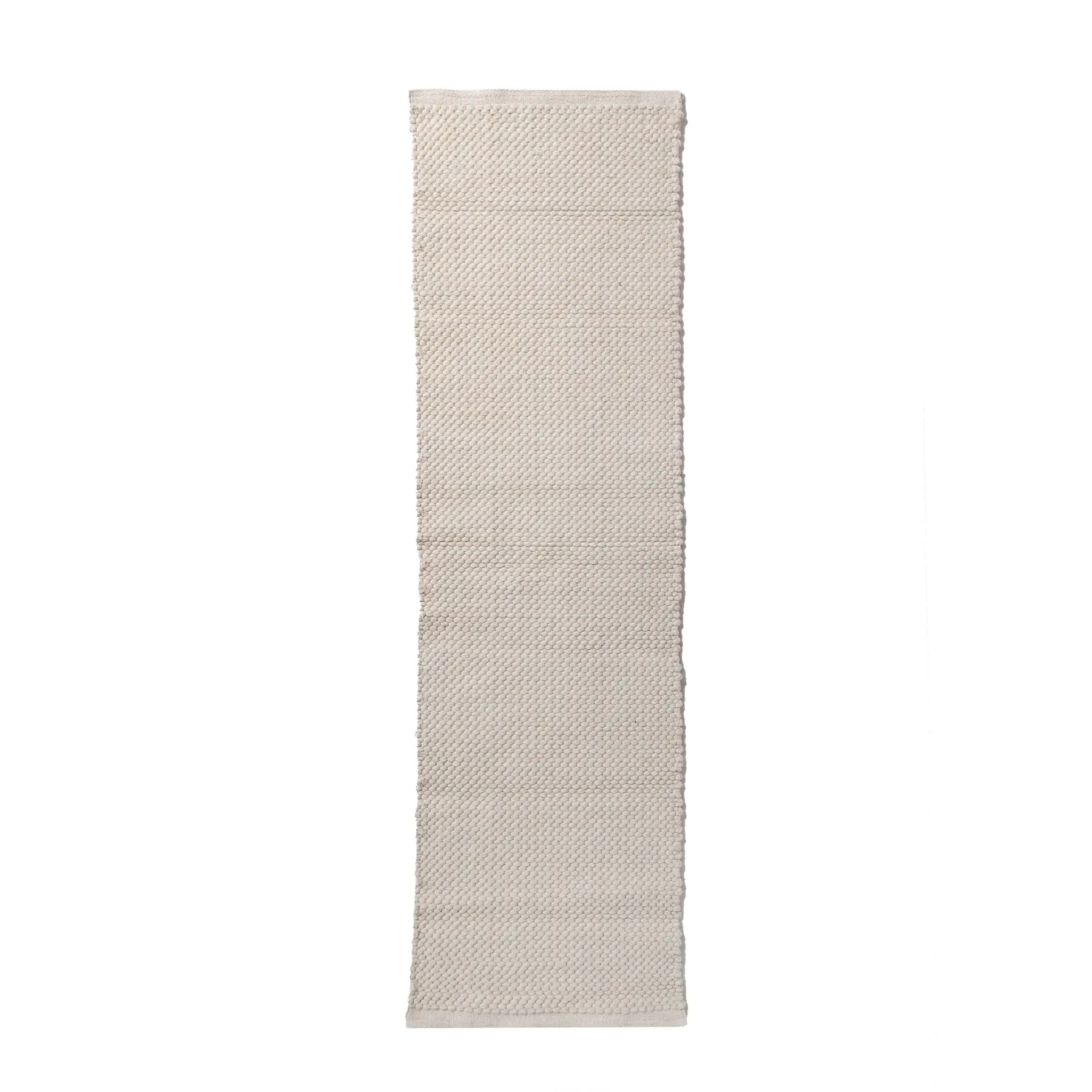 Handwoven Mini Pebble Texture Rug – Natural Wool Design 0