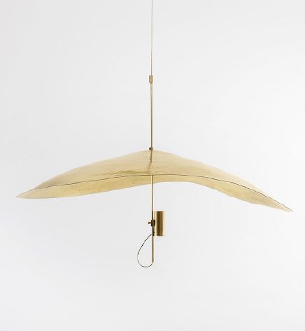 Float Suspension - Large - Hammered Brass 0