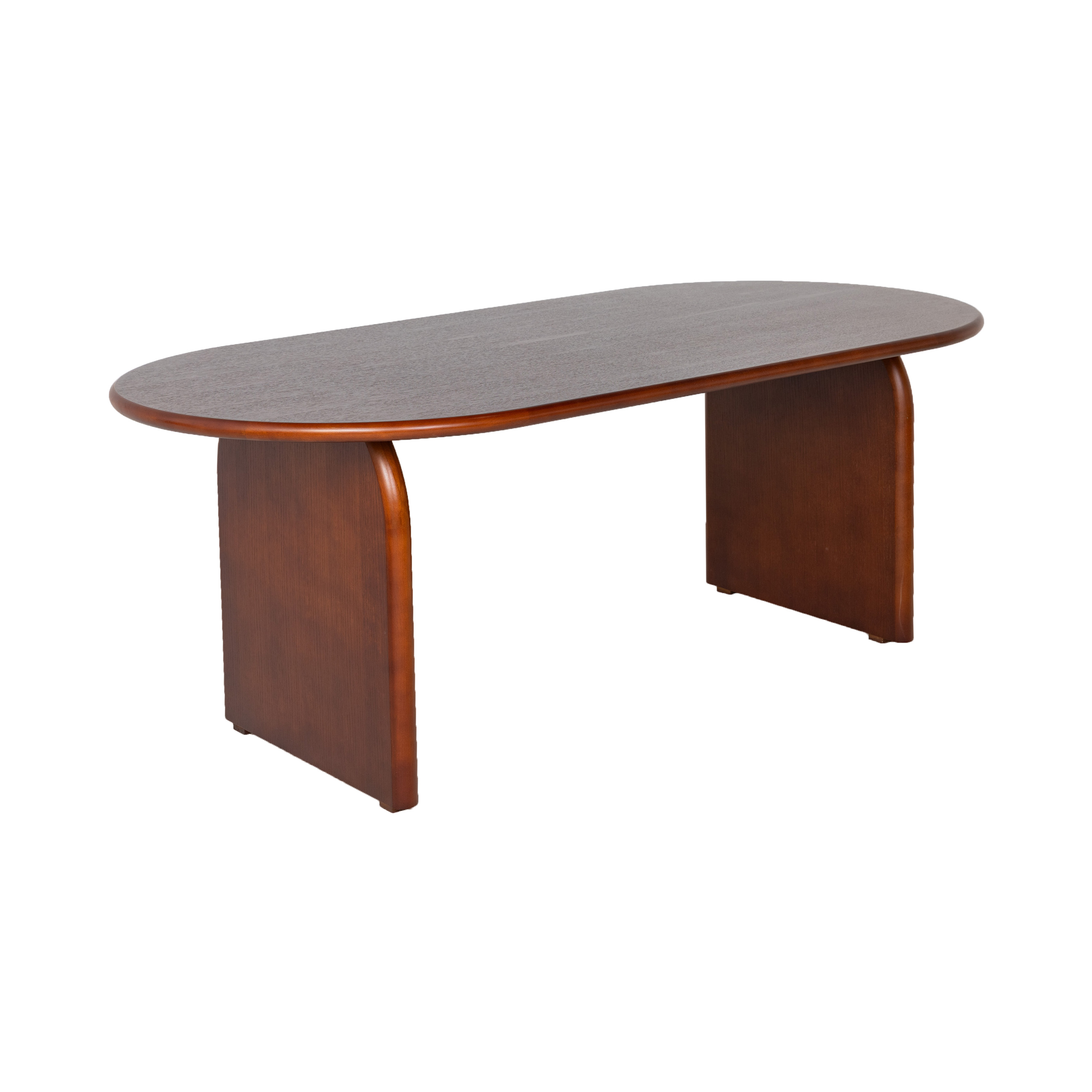 Maya  Oak Veneer Dining Table with Plywood Legs 1