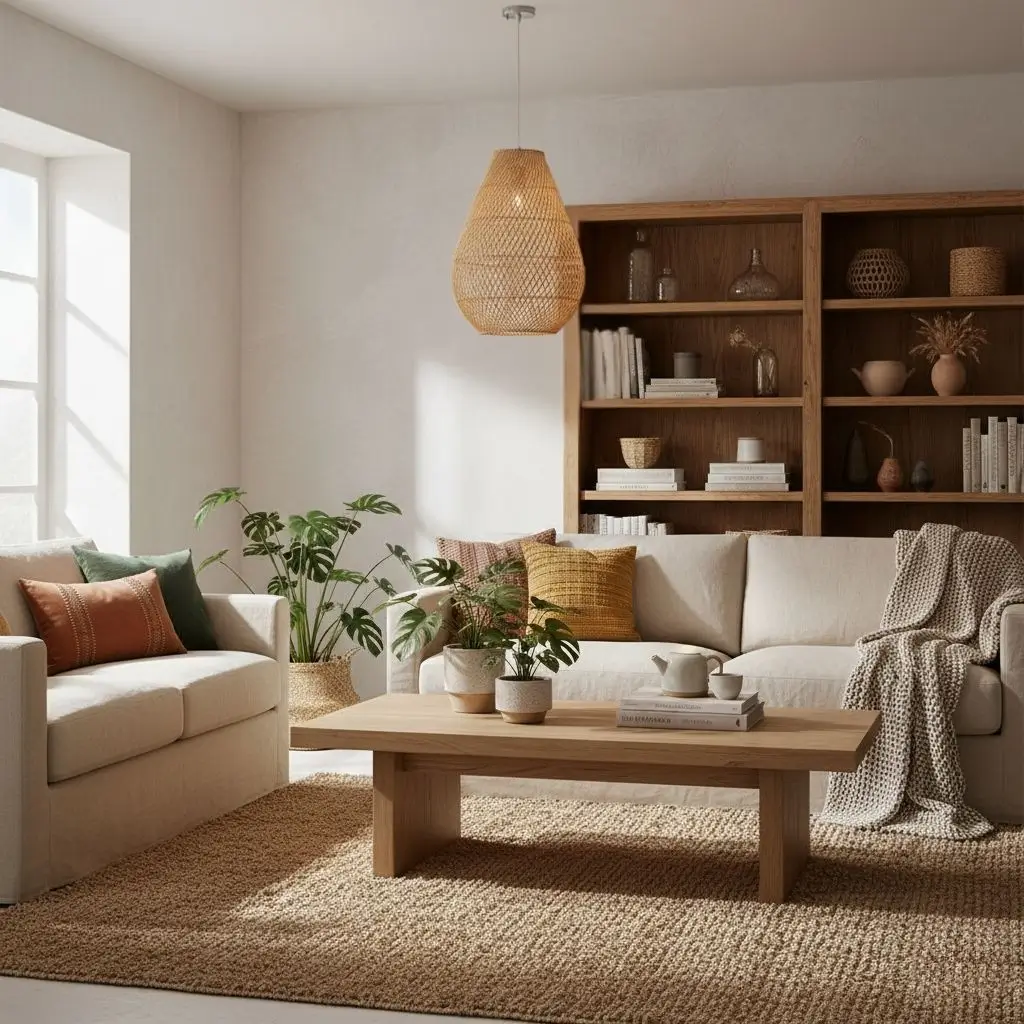 Boho ceiling lamp ARK-C018 1