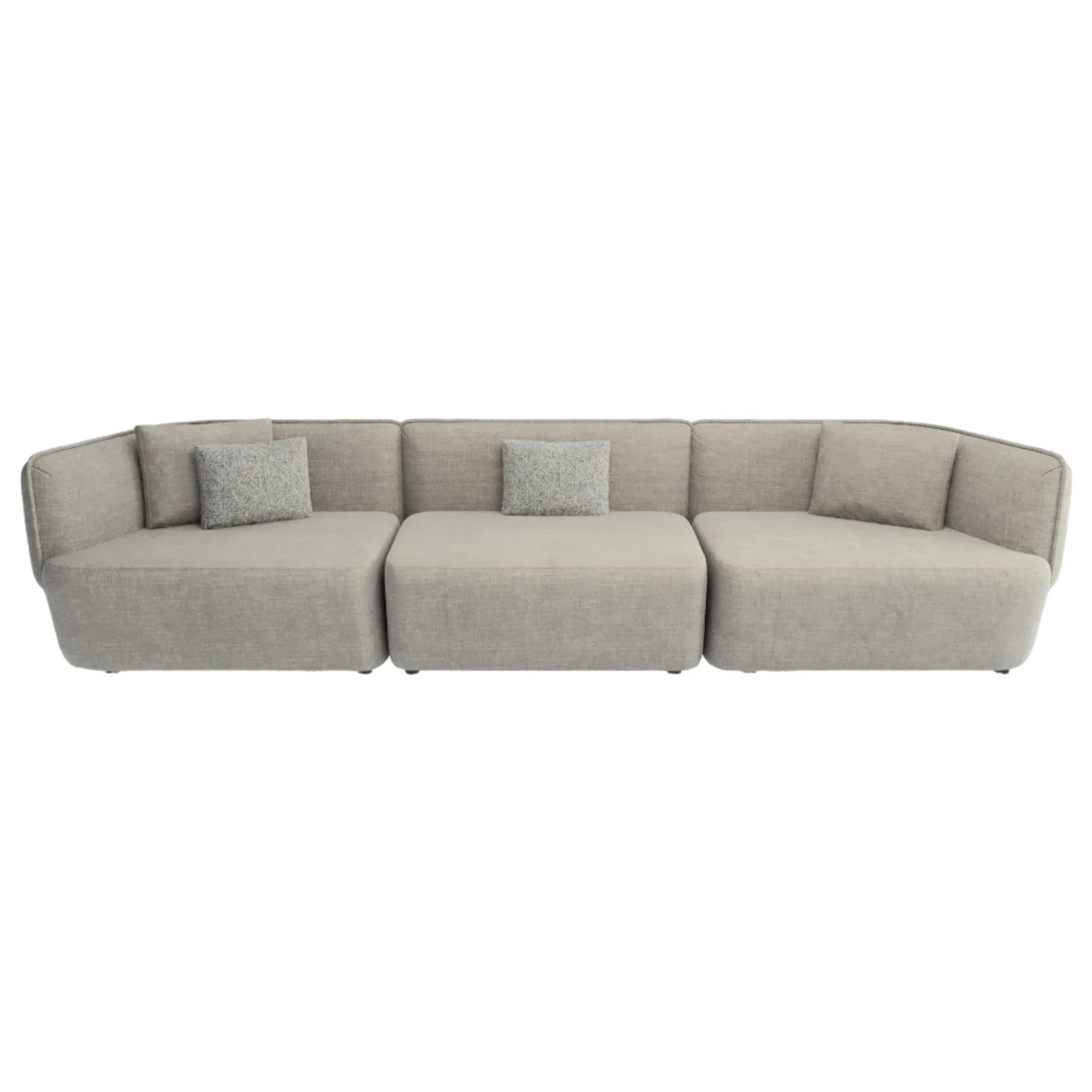 Triple Cushy Plain Beige 0