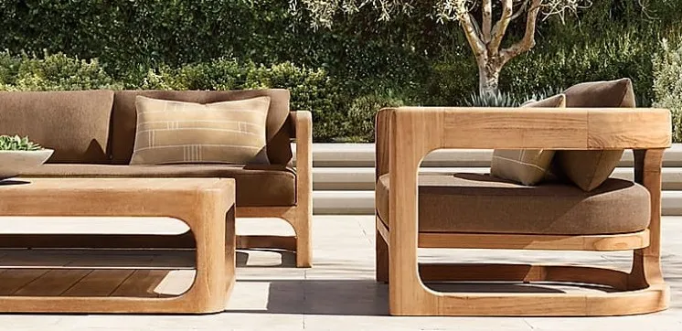Wood Sense Chair - Swedish Wood - Waterproof Upholstery 5