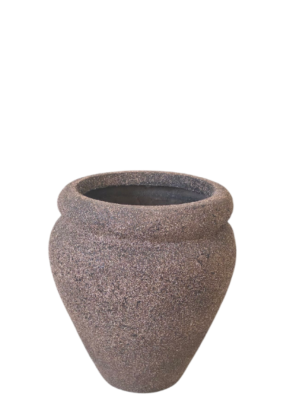 Earthstone Rustic Brown Pot 0