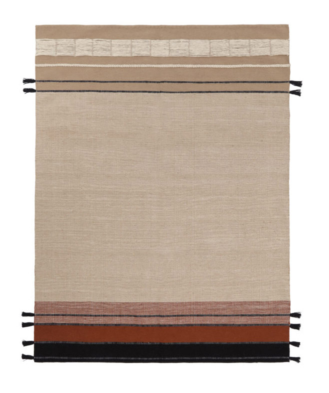 Oasis Handwoven Wool Rug – Boho Design image