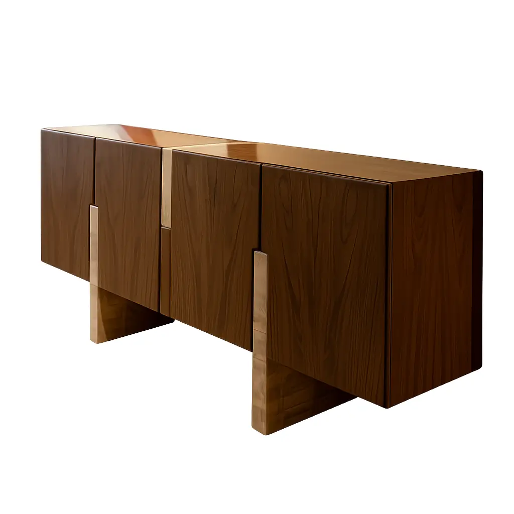 Muse Buffet | Walnut & Marble Luxury 0