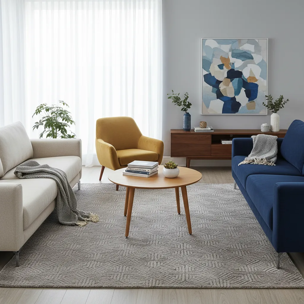 Florence Oak Coffee Table - Scandinavian Style 3