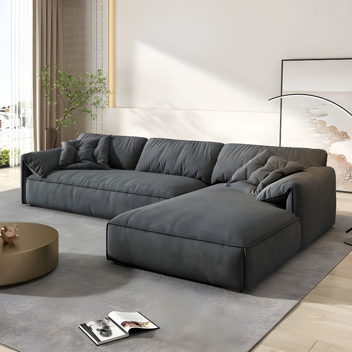 Nelly L - Shape Sofa - Hippo 220 6