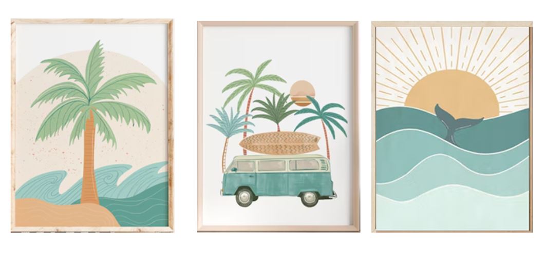 Beach Illustrations Prints 0