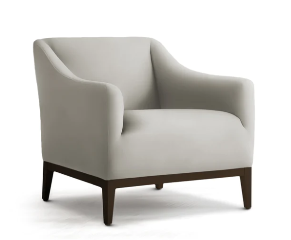 Cross Velvet Armchair 0