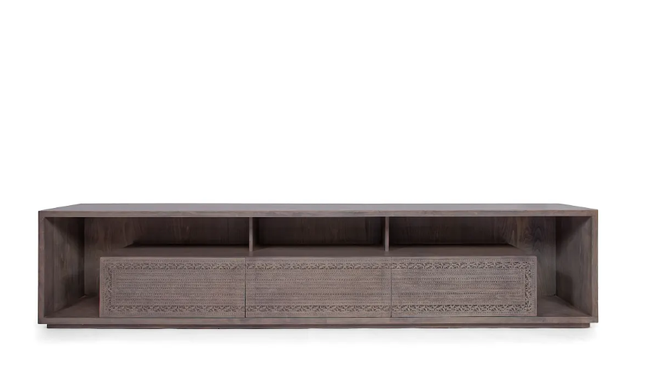 Modern TV Unit With 3 Drawers – Elegant & Spacious Design 0