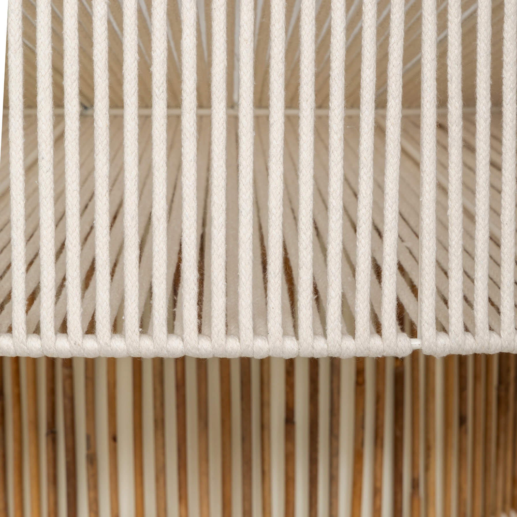 Haru Double Layer Bamboo Ceiling Lighting 2