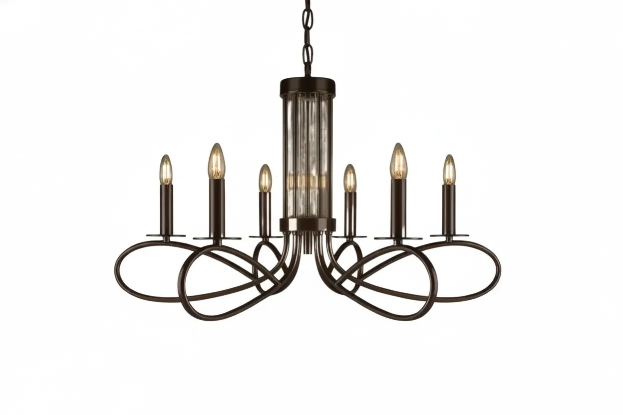 Italian Brass Chandelier 0