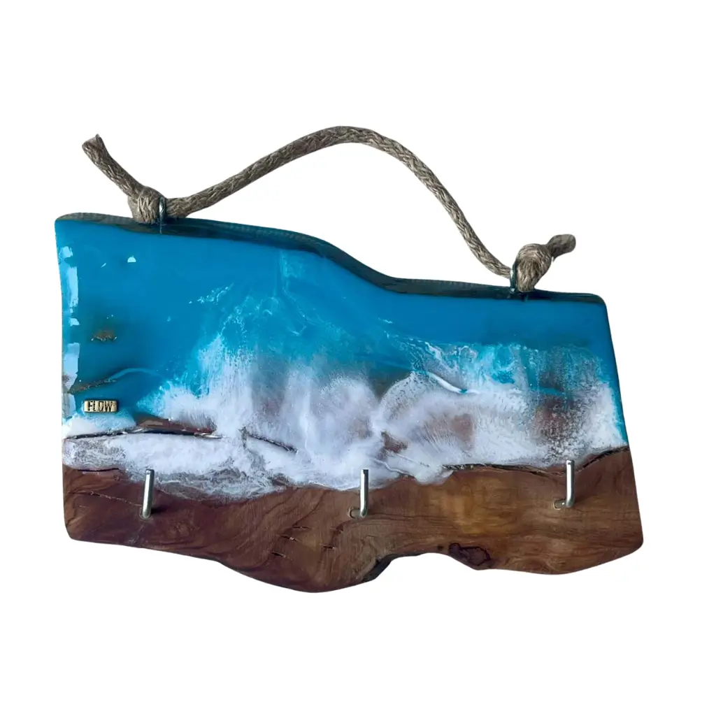 Small Live Edge Key Holder 0