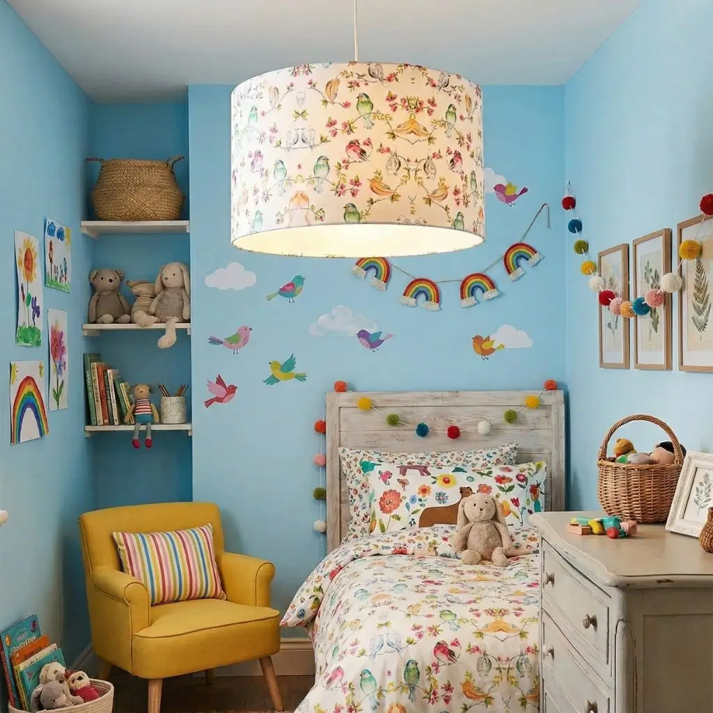 Ceiling Lighting Mnta034 - Birds - For Kids 1