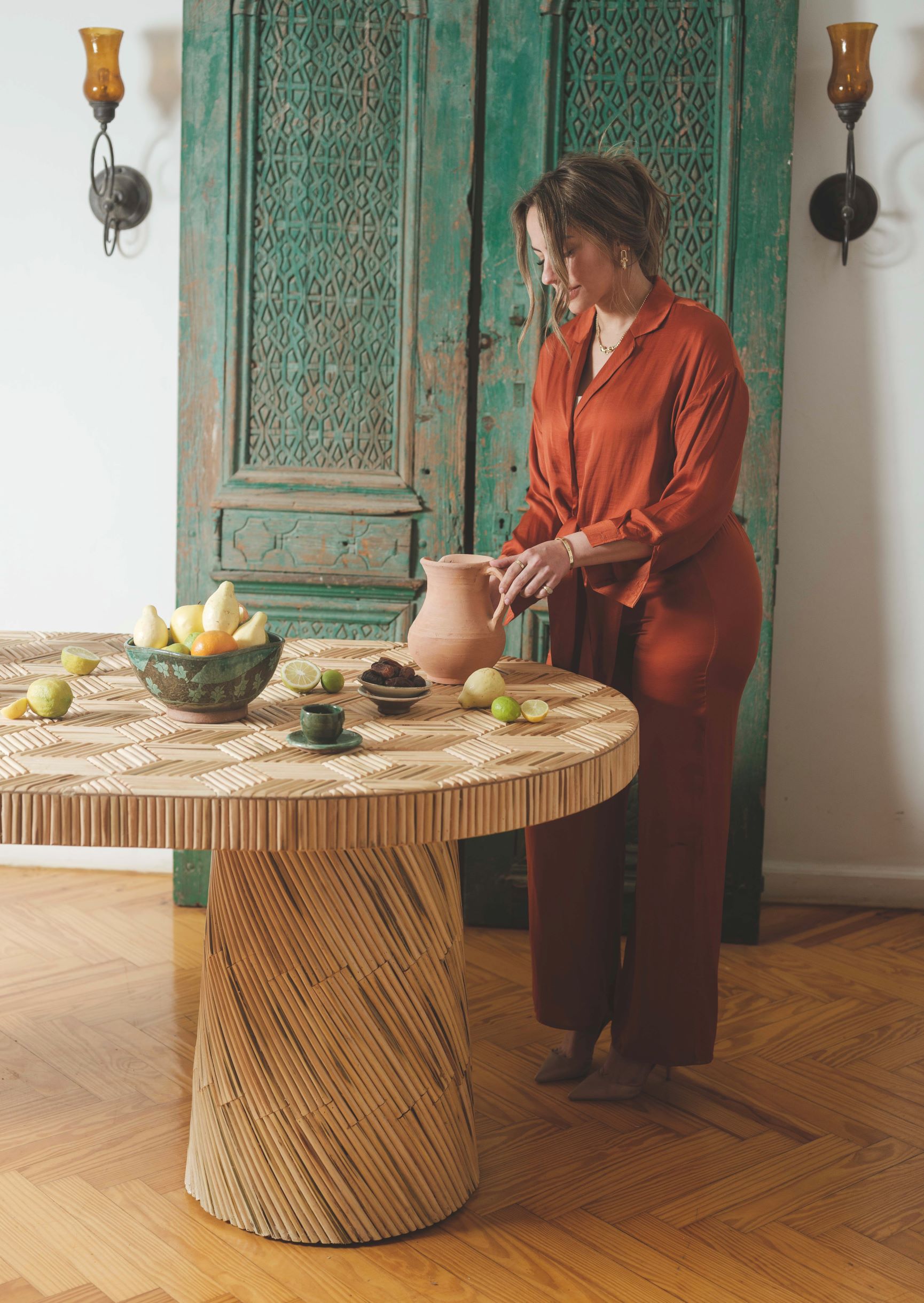 طاولة طعام سيوة الفسيفسائية 2