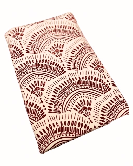 Maroon Lotus Table Cloth 0