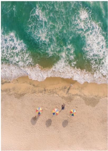 Clear Beach Print 0