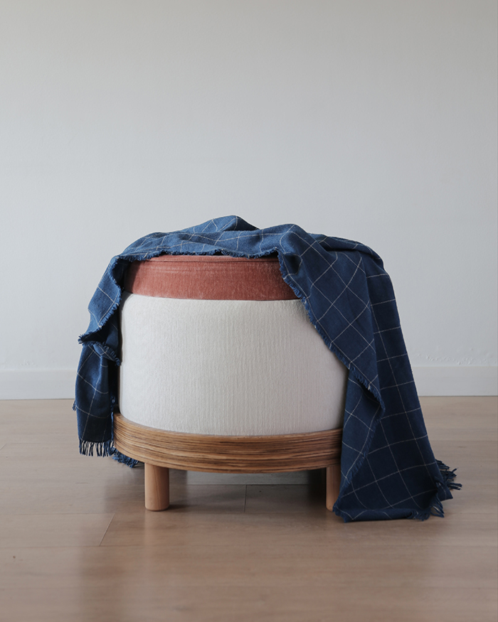 Nordica Gelato Pouf With Storage Space - Engineered Wood 3