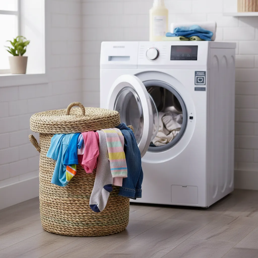 Autumn Laundry Basket 1