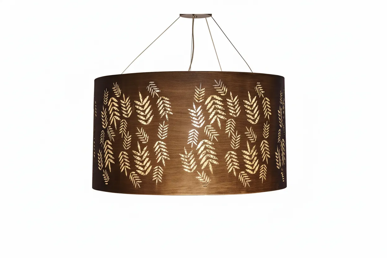 Foliage Ornate Cylinder Lighting 0