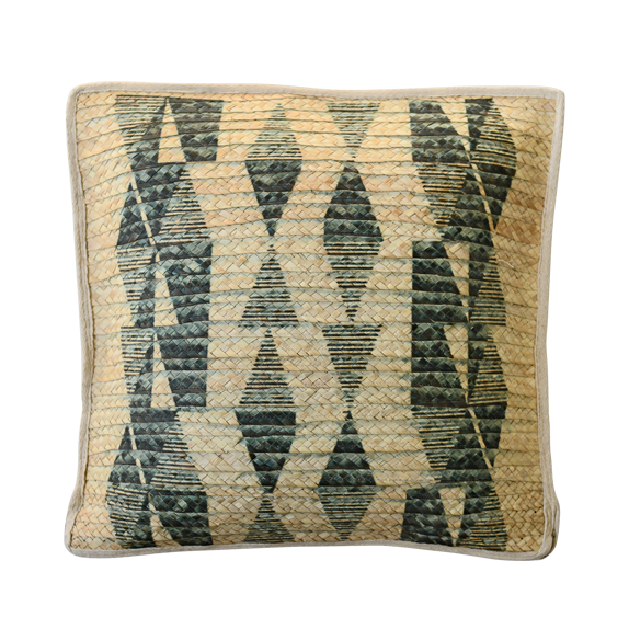 Black Abstract Khoos Cushion 0