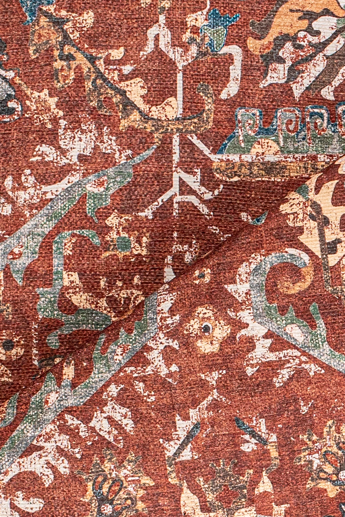 Nuwara Digital Woven Rug – Vintage Warmth for Everyday Ease 1