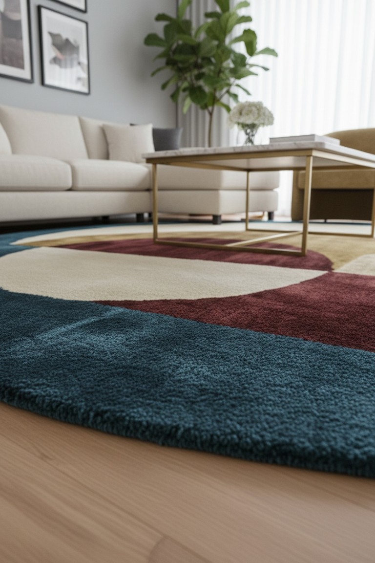 Novessa Hand-Tufted Wool Blend Rug 2