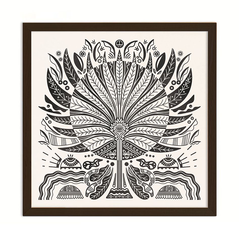 Ayana Palm Print 0