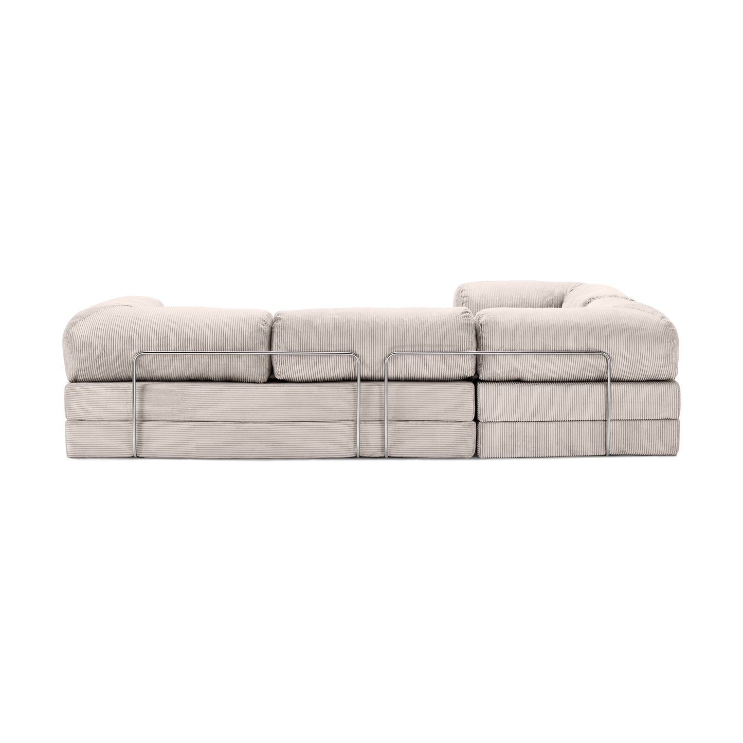 Teddy Sofa Closed End L-Shape - Off white 2