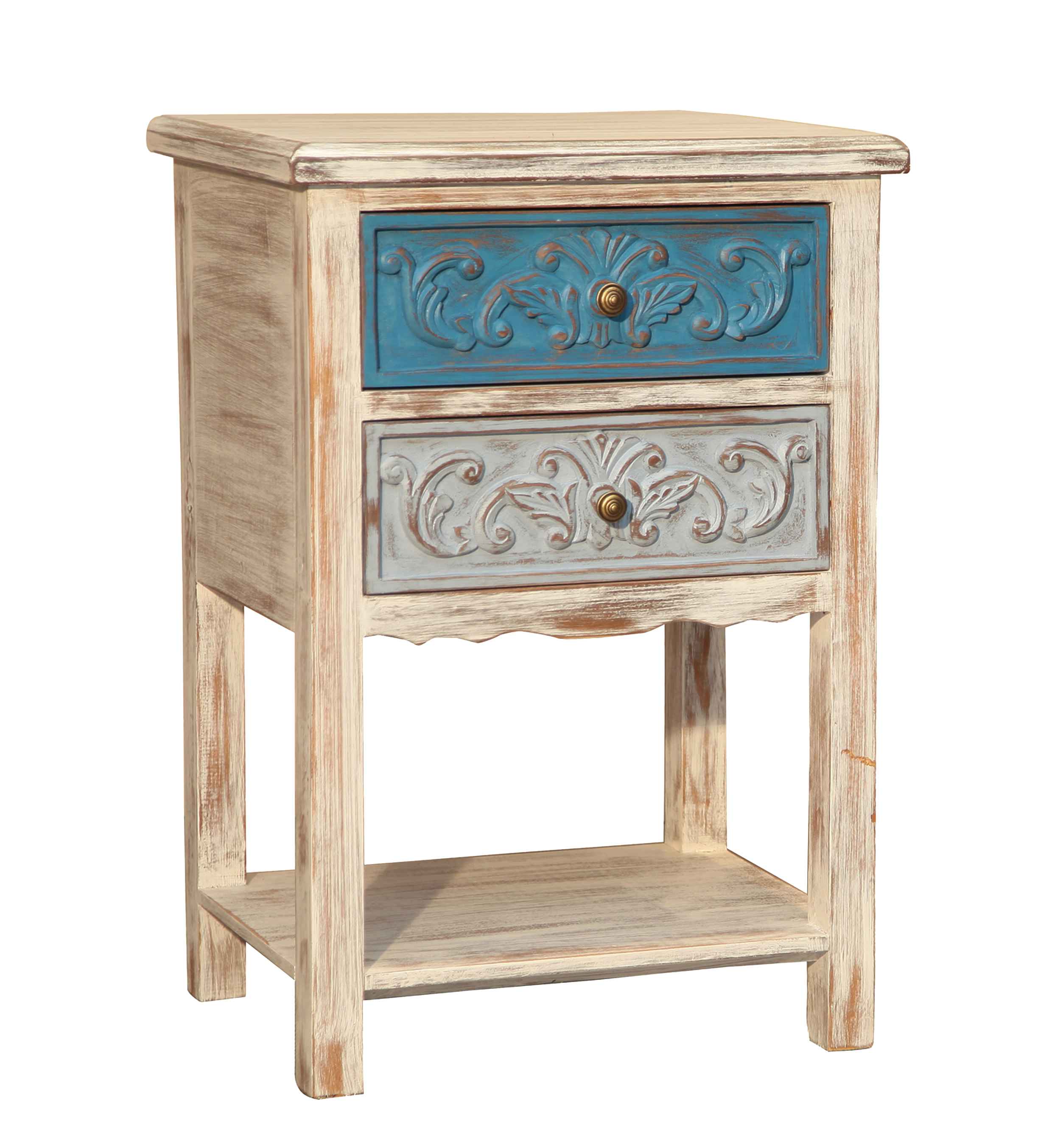 Dokan 2-drawer Nightstand 0