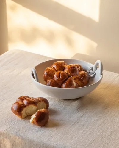 Bread Pottery Basket - Almost Serious 1
