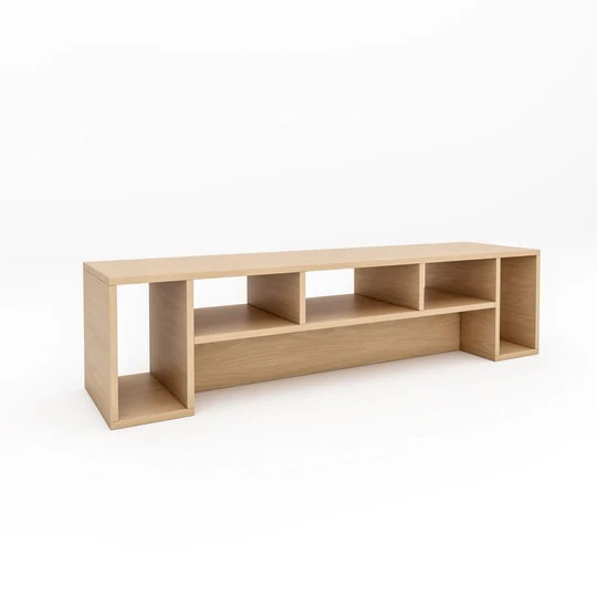 Vega TV Unit With Open Shelves 1