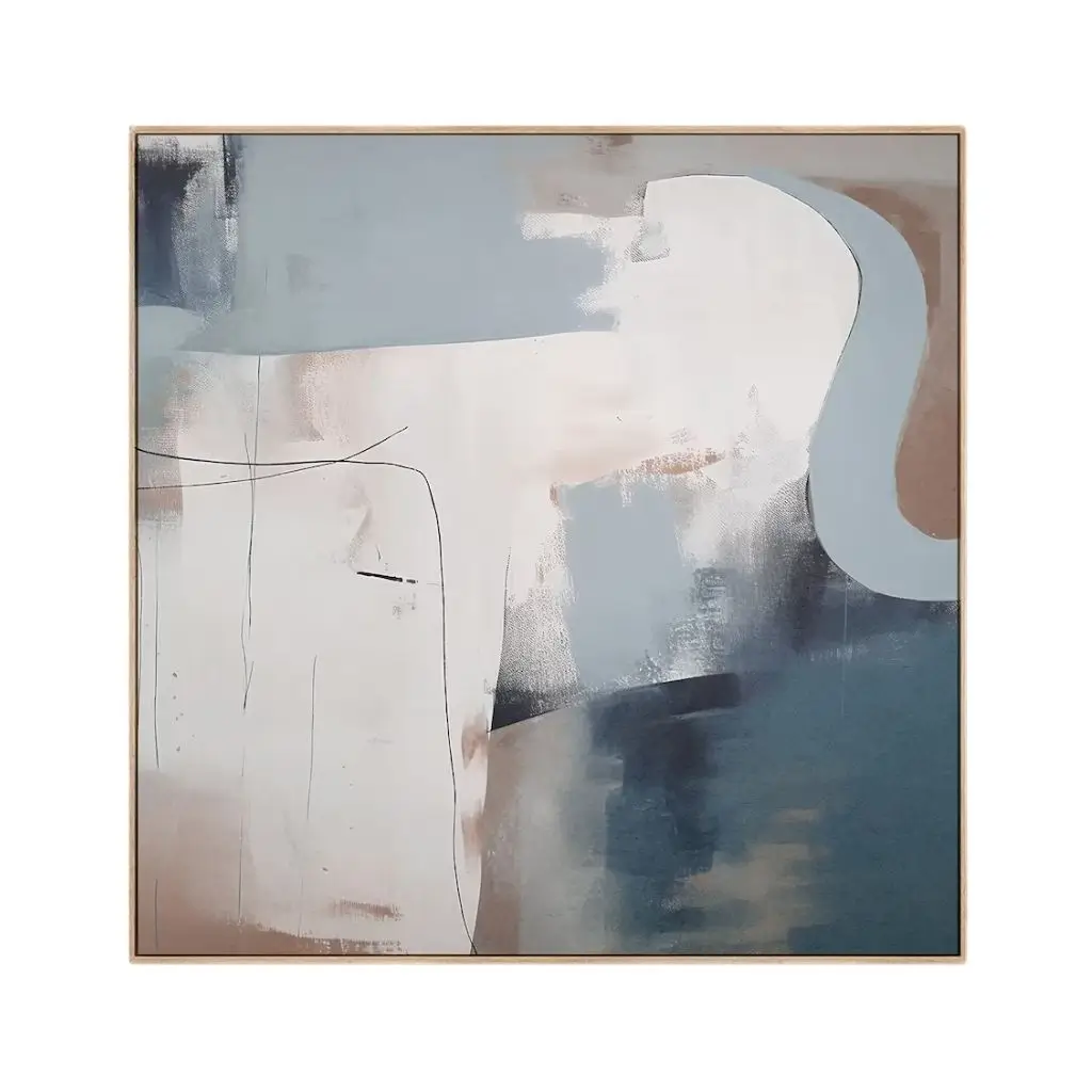 Contemporary Large Abstract Print – Ideal for Minimalist Spaces 0