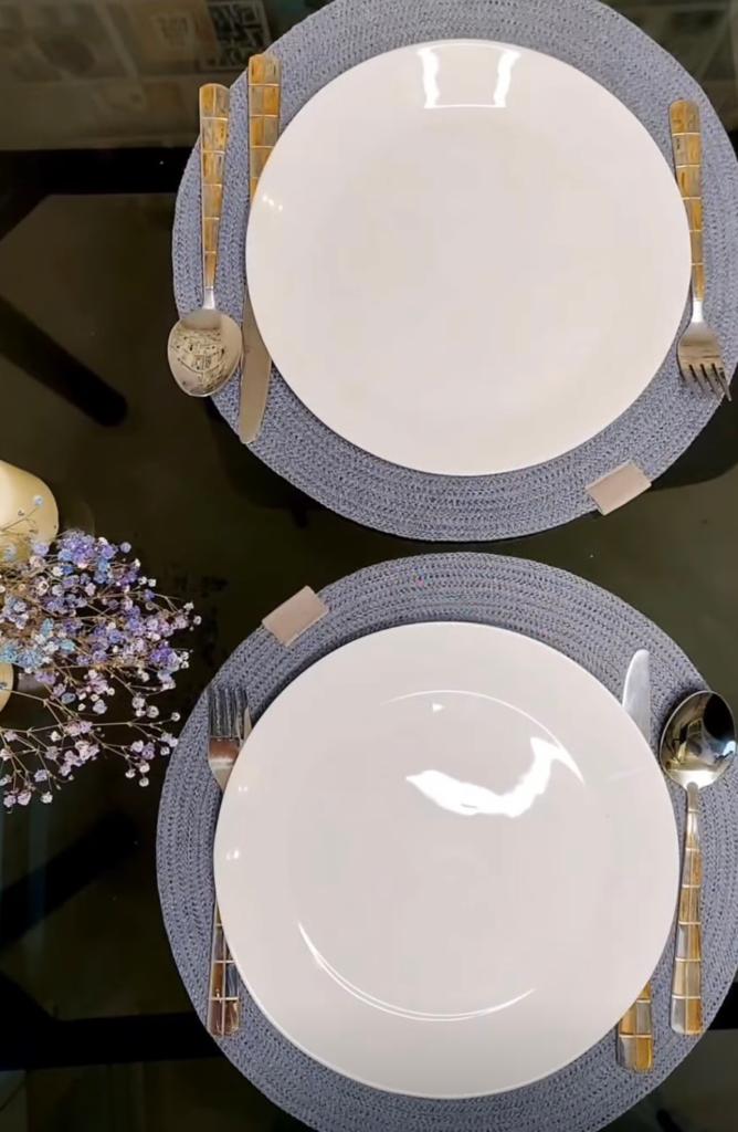 Woven Cotton Placemat 35 cm