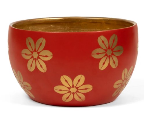 Red Flower Bowl