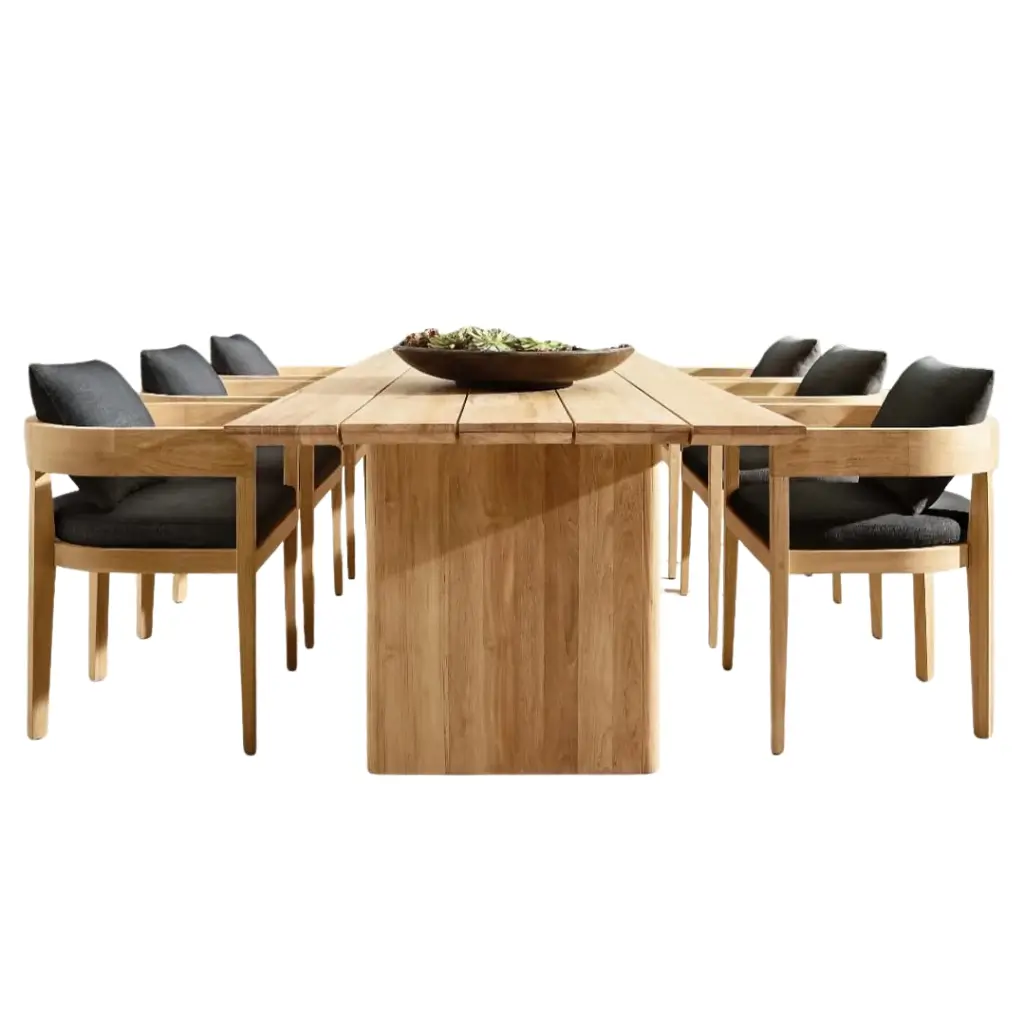 Curve Outdoor Dining Set 0