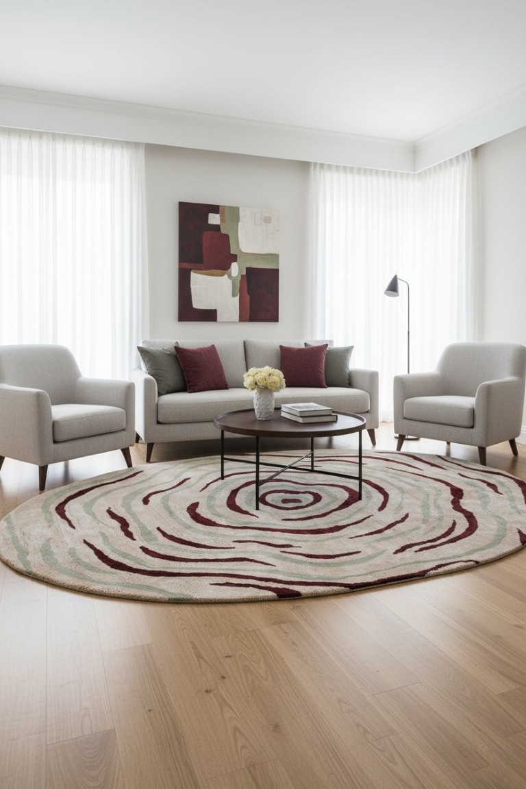 Rugsy Hand-Tufted Wool Blend Rug 3