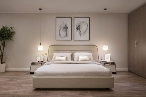 Alessa Upholstered Bed 0