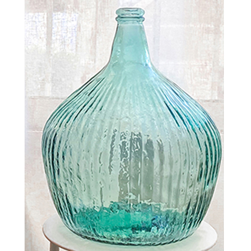 Carafe Vase - Recycled Glass 1