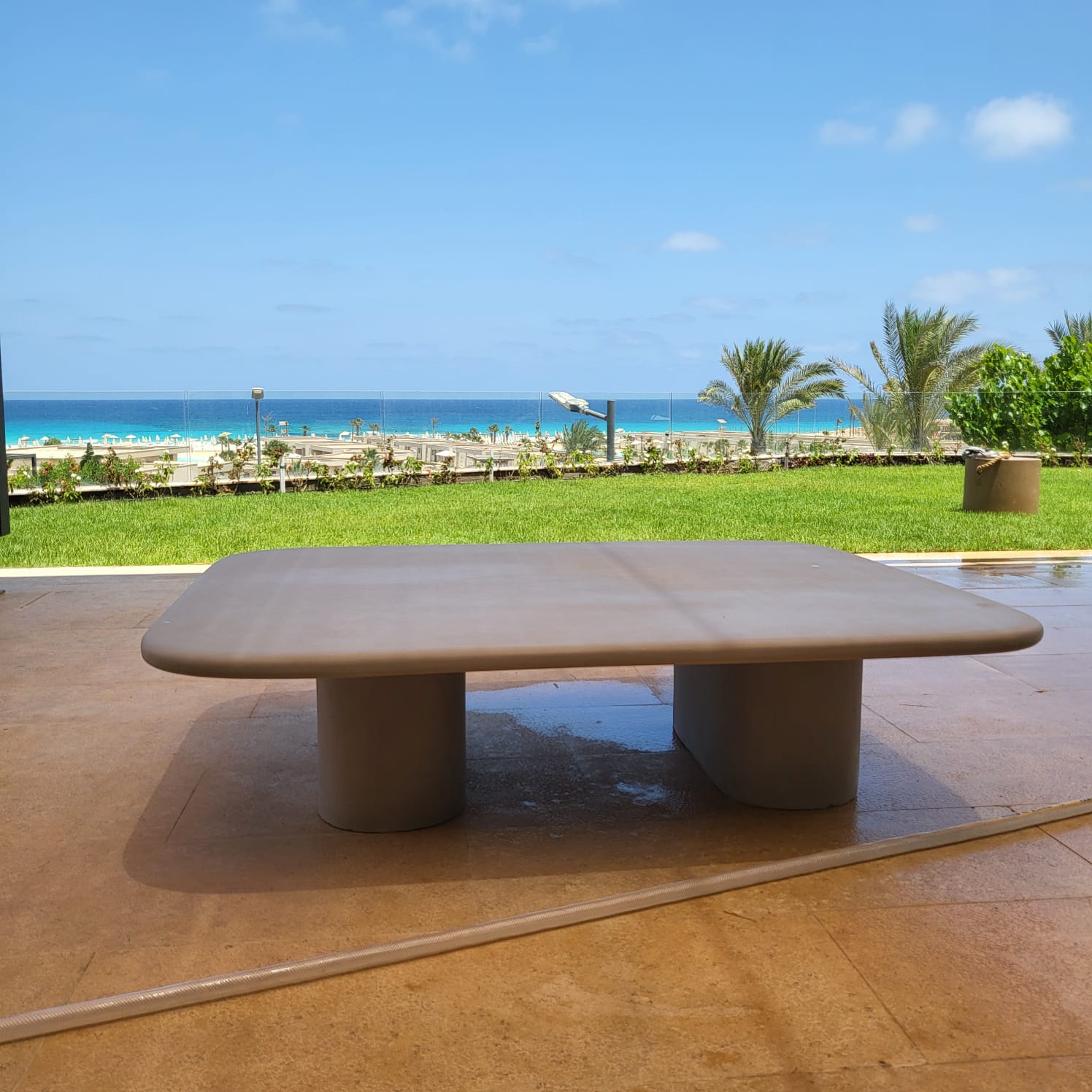 ASMNT- Smooth Concrete Coffee Table 1