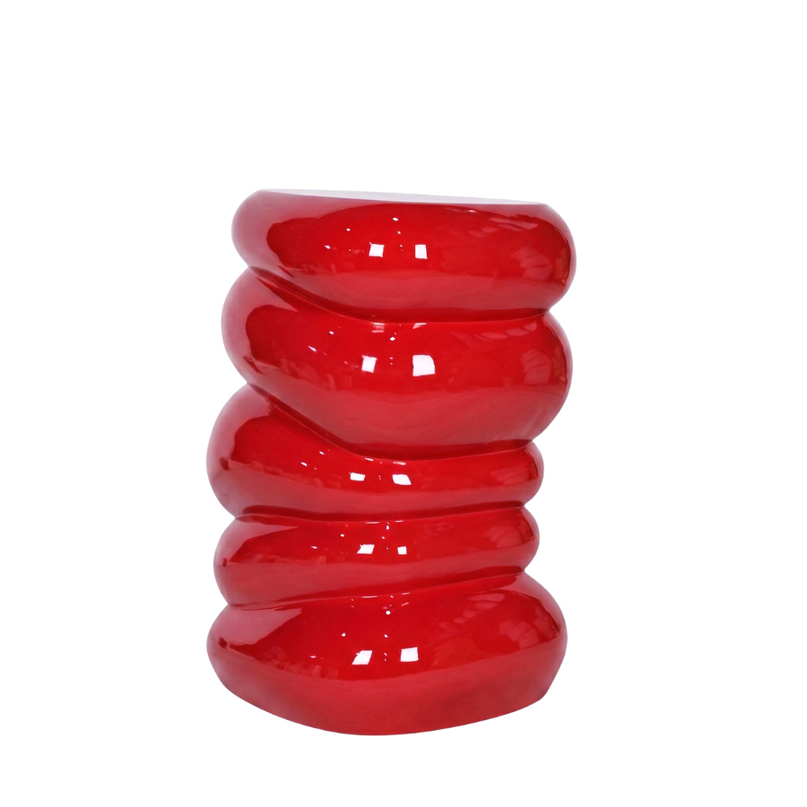 Ripple Fiberglass Side Table