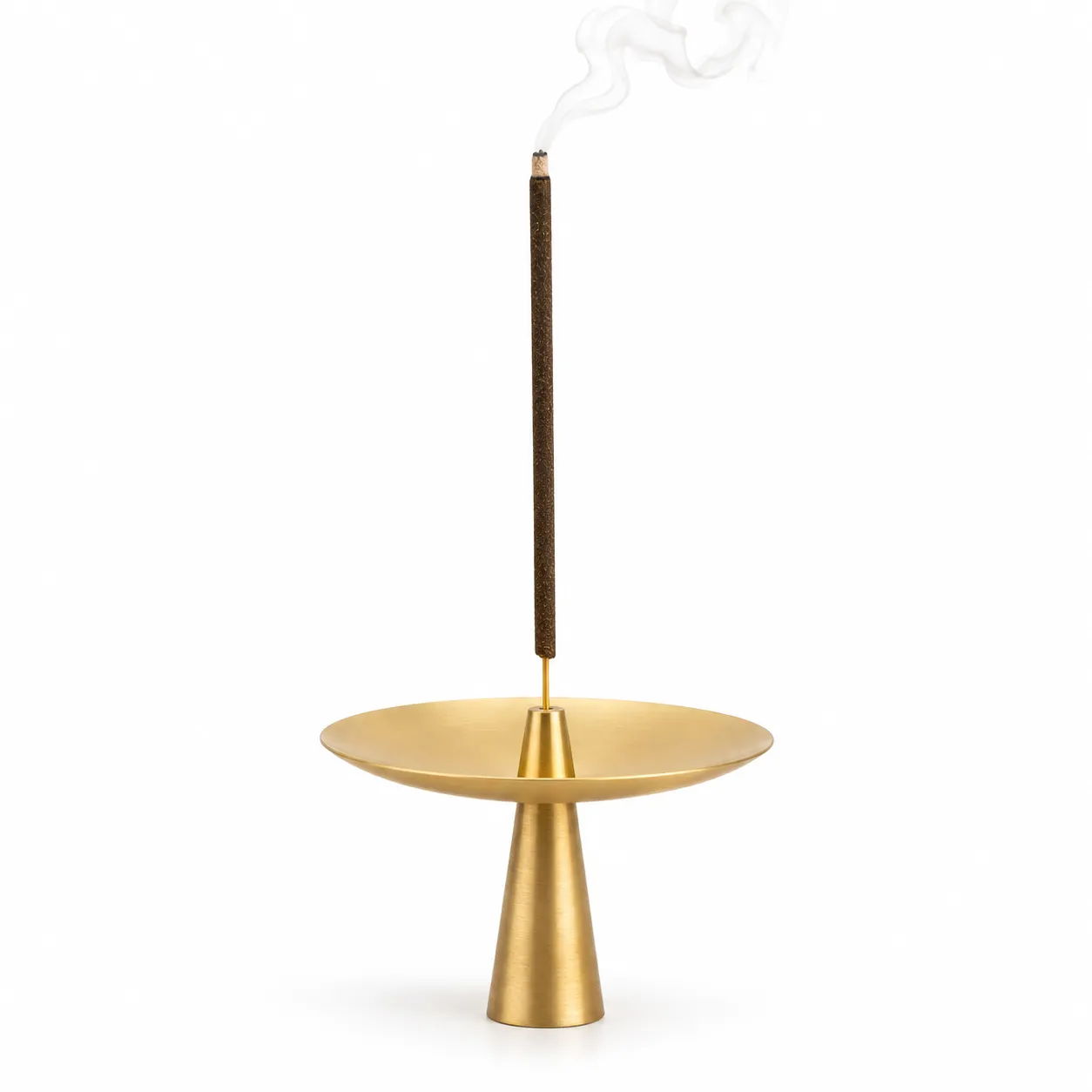 Brass Plate Incense Holder image
