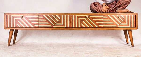Geo Handcrafted TV Unit 2