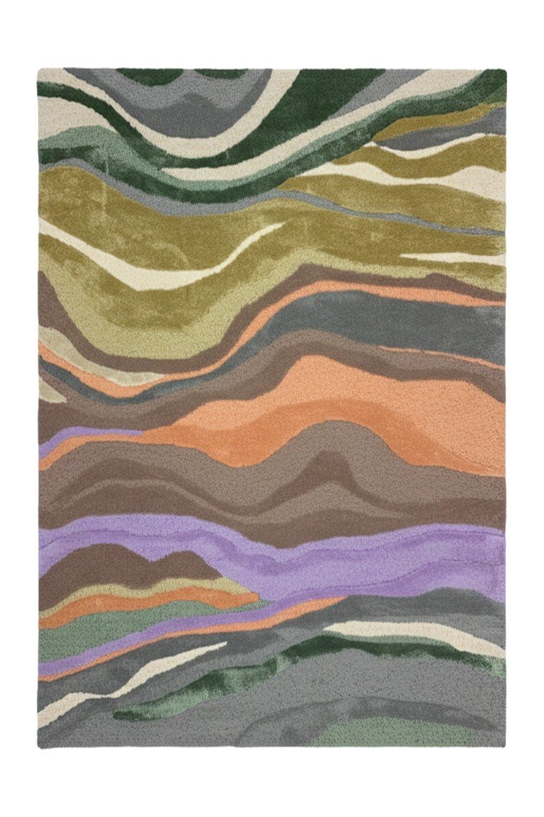 Plush Horizon Hand-Tufted Wool Blend Rug 0