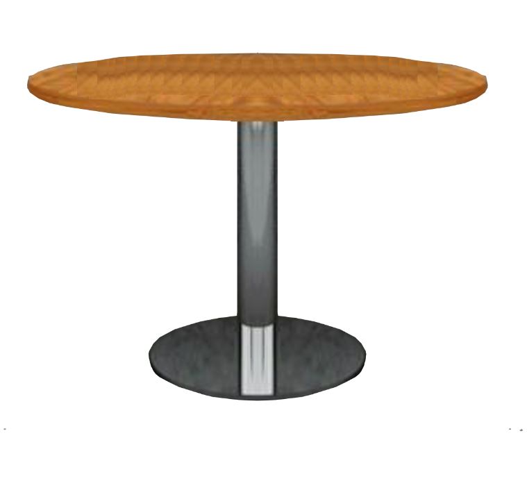 Elegant Meeting Table (D 100 cm) 0