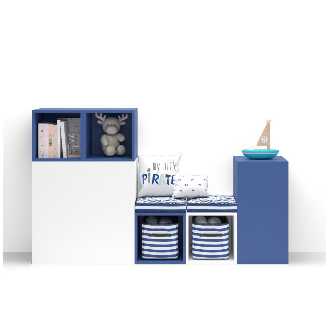 Cubby Storage System with Seating 5