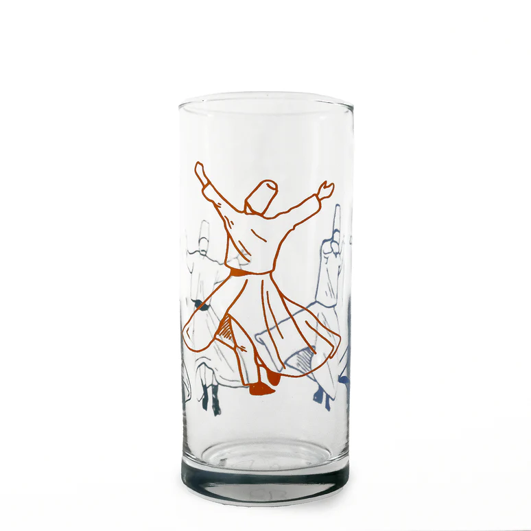 Mindada Istanbul Sufi Highball Glass - 290ml - 6 Pieces 0