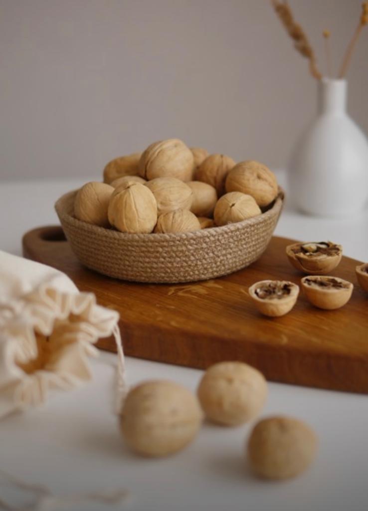 Handmade woven jute plate 0