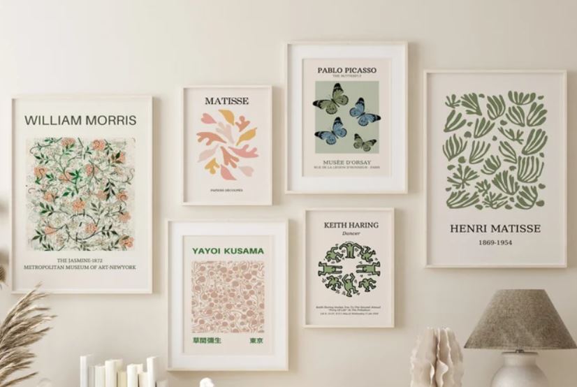 Boho Gallery Wall Set of 6 prints 0