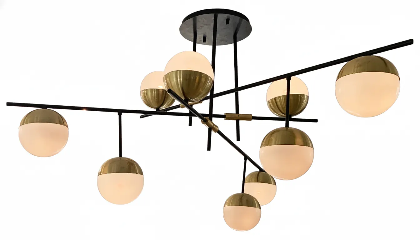 Half Moon Chandelier 0